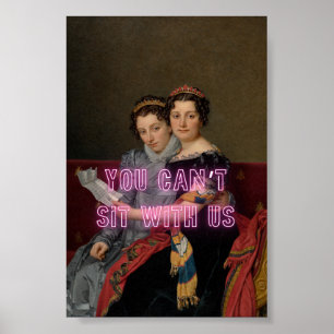 funny quote sassy art vintage altered art poster