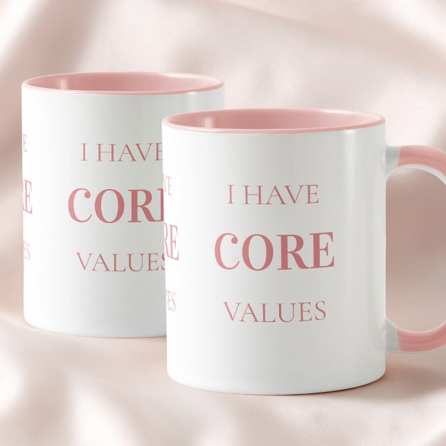 Funny Quote Simple Typography Pink Pilates Mug (Funny Quote Simple Typography Pink Pilates Mug)
