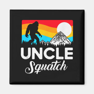 Funny Quote Uncle Bigfoot Squatch  Magnet