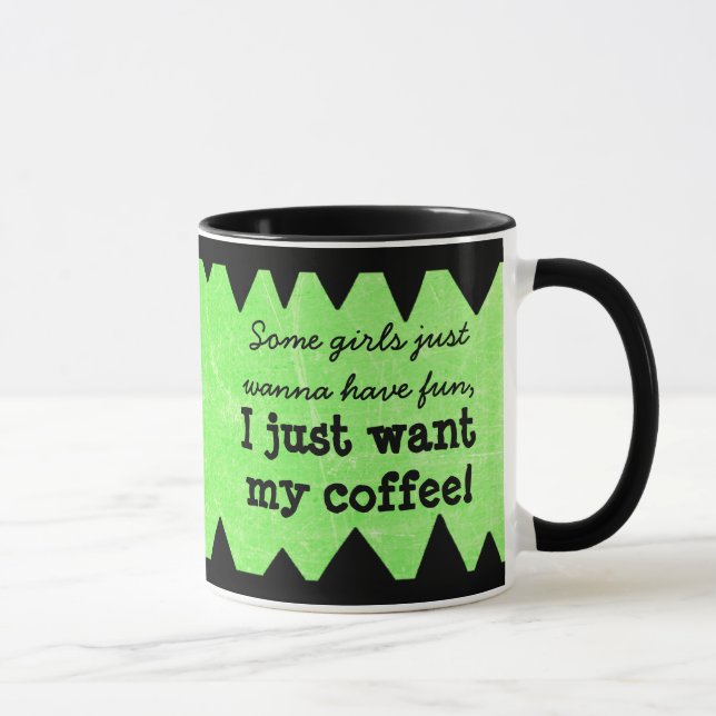 Funny Quote Women's Coffee Mug (Right)