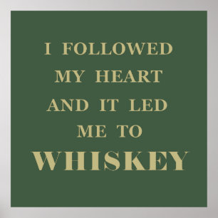 Funny quotes about Whiskey lover Poster