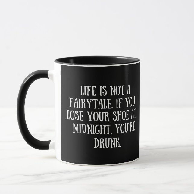 Funny quotes famous sarcastic sayings   mug (Left)