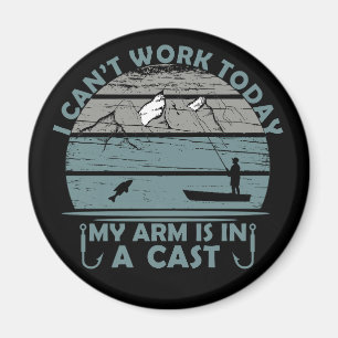 funny quotes for fishing lovers magnet