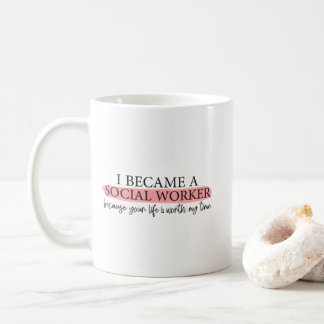 funny quotes for Social Work Month Coffee Mug