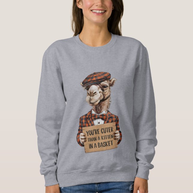 Funny Quotes Sweatshirt (Front)