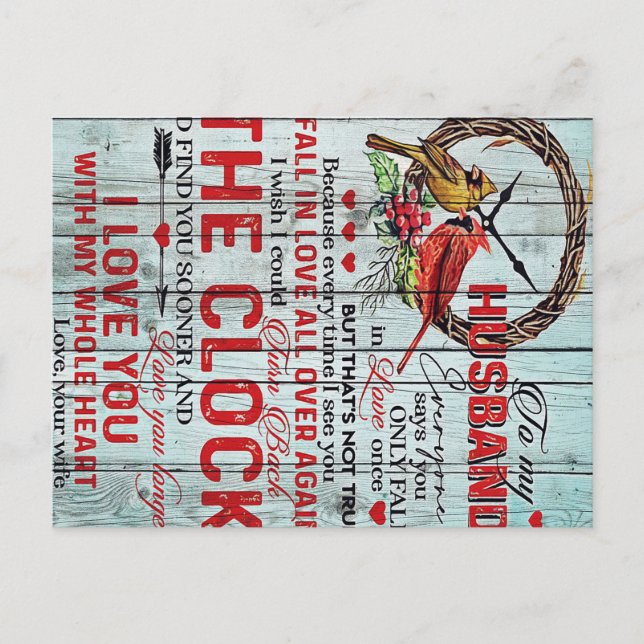 Funny Quotes To Husband | Gift For Man | Postcard (Front)