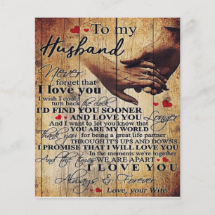 Funny Quotes To My Husband Gift For Husband Flyer