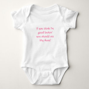 Funny quotes unique baby gifts humour joke gift baby bodysuit