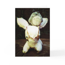 Funny Rabbit Birthday Card. Be eXtraordinary