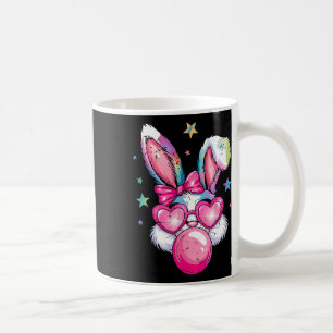 Funny Rabbit Bunny Blowing Bubble Coquette Cute Ea Coffee Mug