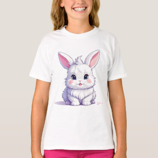 Funny Rabbit Full Smile T-Shirt