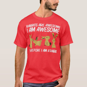 Funny Rabbit Gift For Men Women Bunny Rabbit Mamma T-Shirt
