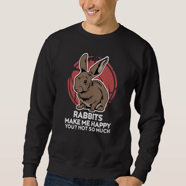 Funny Rabbit Tshirt for a Rabbit Lover (Front)