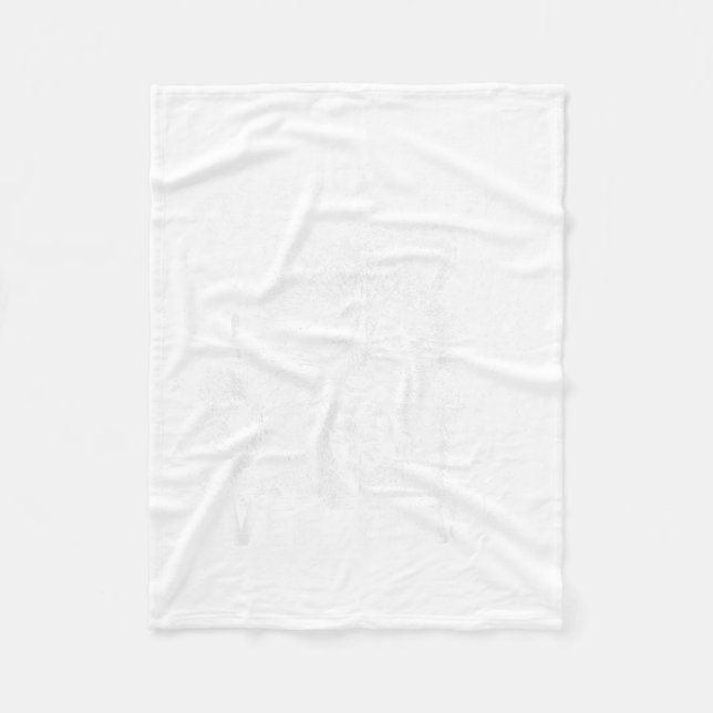 Funny Raccoon I’d Ck You Over Trash Valentines Day Fleece Blanket (Front)