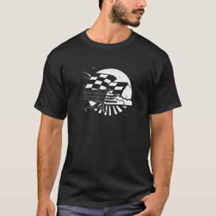 Funny Racing Shopping Cart Shopping Trolley T-Shirt