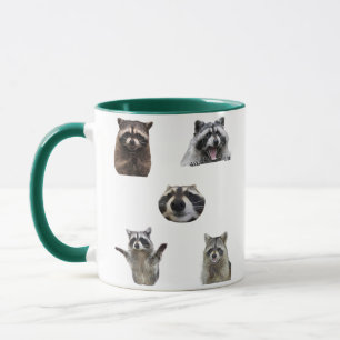 Funny Racoon Meme Mug for Memes Lovers Mug Gift