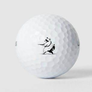 Funny Racoon Shooter Golf Balls