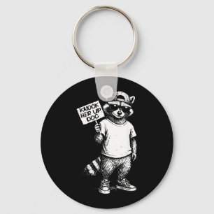 Funny Racoon Transfer Day Ivf Dad Iui Infertility Key Ring