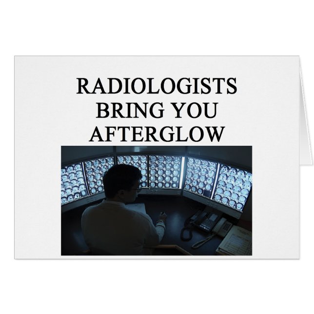 funny radiology joke (Front Horizontal)