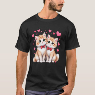 Funny Ragdoll Happy Meowentine's Day Cat Valentine T-Shirt
