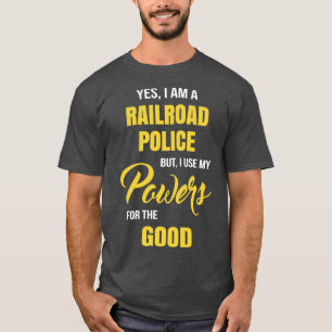 Funny Railroad Police T-Shirt