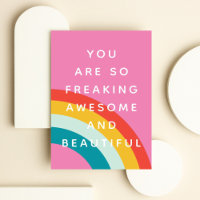 Funny Rainbow Awesome