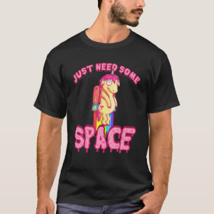 Funny Rainbow Rocket Unicorn T-Shirt