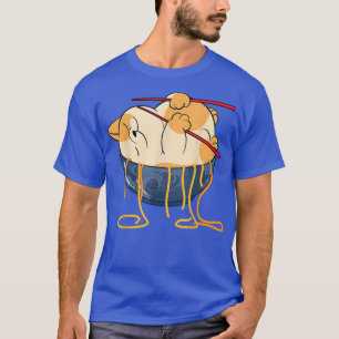 Funny Ramen And Cats Cute Anime Noodle Japanese Ra T-Shirt