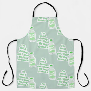 Funny Ranch Dressing Cowboy Fun Pattern Apron
