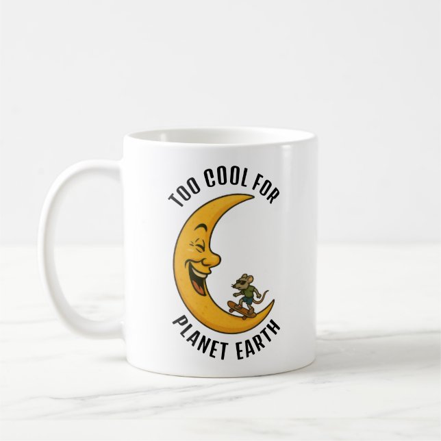 Funny Rat Coffee Mug (Left)