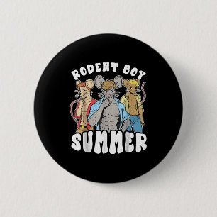 Funny Rat Lover Quote Rodent Boy Summer Cool Vacat 6 Cm Round Badge