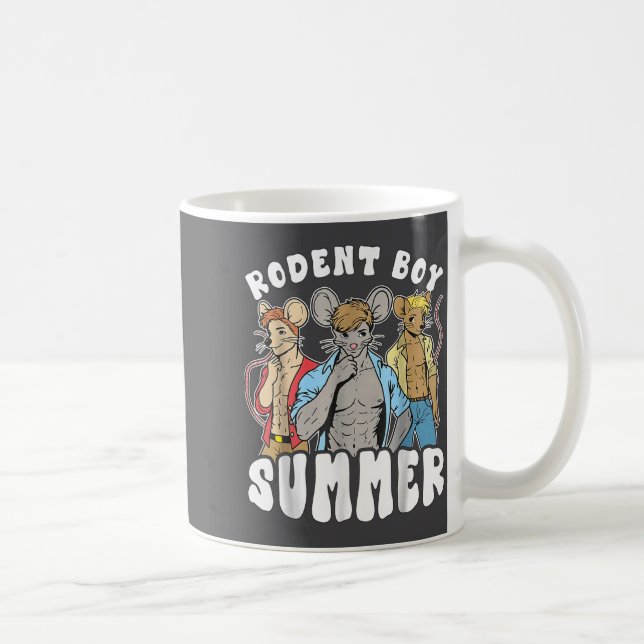 Funny Rat Lover Quote Rodent Boy Summer Cool Vacat Coffee Mug (Right)