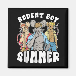 Funny Rat Lover Quote Rodent Boy Summer Cool Vacat Magnet