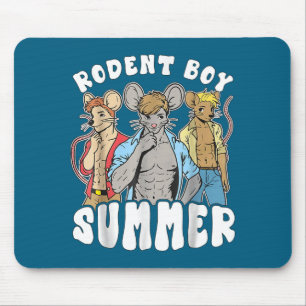 Funny Rat Lover Quote Rodent Boy Summer Cool Vacat Mouse Pad