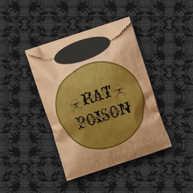 Funny Rat Poison Favour Bag (Creator Uploaded)