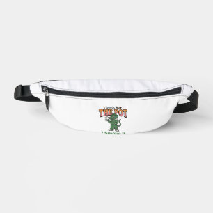 Funny Rat Pot Quote Vintage Engraving Design_1 Bum Bags