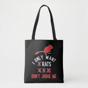 Funny Rat Pun for Rat Lovers Rodent Mouse Tote Bag