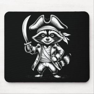 Funny Rate Raccoon  Mouse Pad