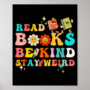 Funny reader book quote design for reading lover poster
