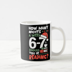 Funny Reading 67 Meme English Teacher Christmas Bo Coffee Mug