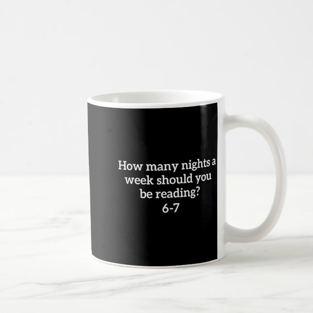 Funny Reading 67 Six Seven Meme Englieacher Book L Coffee Mug (Right)