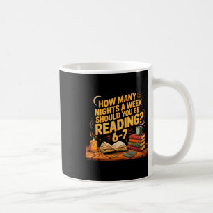Funny Reading 67 Six Seven Meme English Teacher Bo Coffee Mug