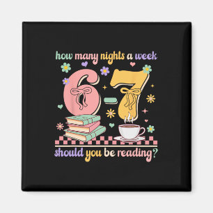 Funny Reading 67 Teacher Six Seven Reading 6 7 Boo Magnet