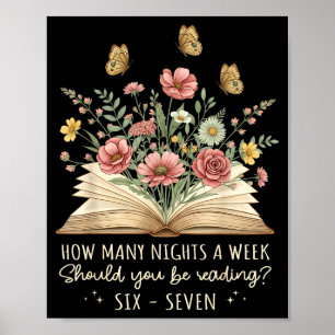 Funny Reading 67 Teacher Six Seven Reading 6 7 Boo Poster