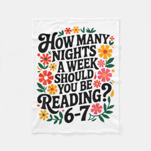Funny Reading 6 7 Six Seven Meme Englieacher Book Fleece Blanket