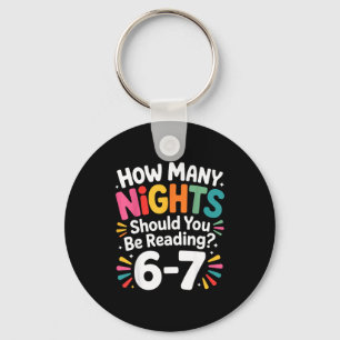 Funny Reading 6 7 Six Seven Meme Englieacher Book  Key Ring