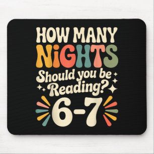 Funny Reading 6 7 Six Seven Meme Englieacher Book  Mouse Pad