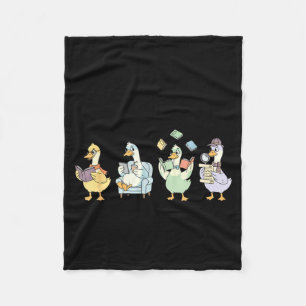Funny reading book lover  fleece blanket