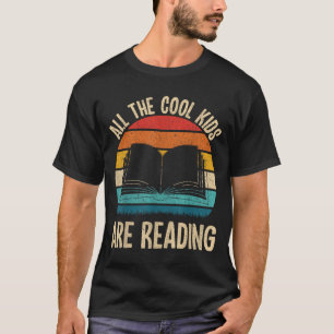 Funny Reading Books Nerd Bookish Library Bookshelf T-Shirt