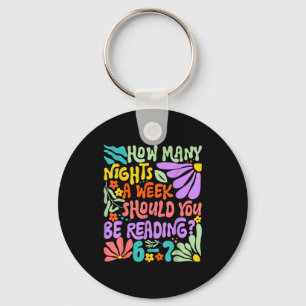 Funny Reading Six Seven Meme Book Lover 67 Teacher Key Ring
